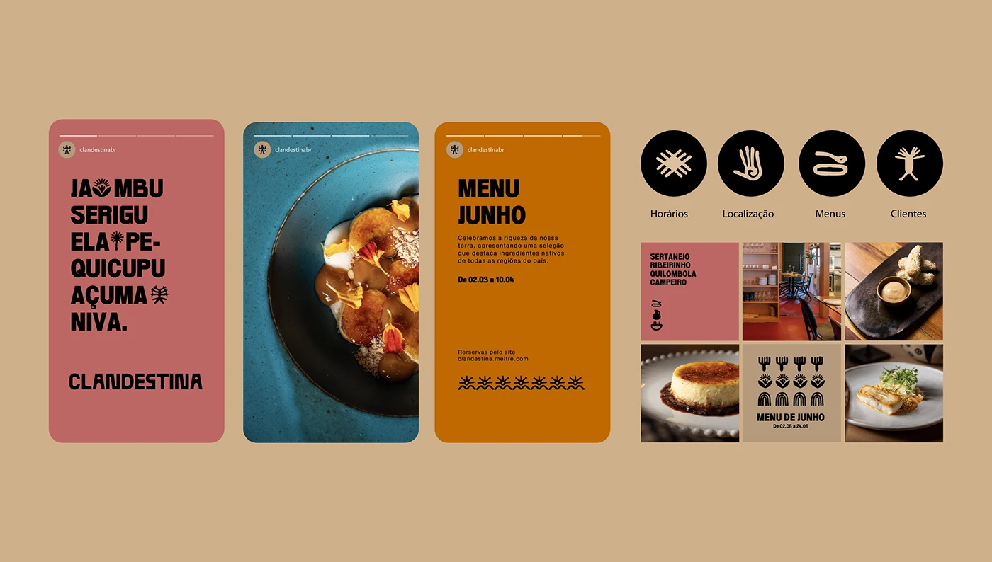 Identidade Restaurante Clandestina — imagem 10 de 17