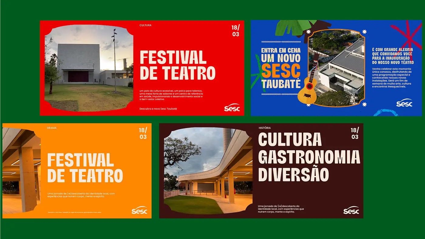 Identidade Lançamento Novo Sesc Taubaté — imagem 7 de 13
